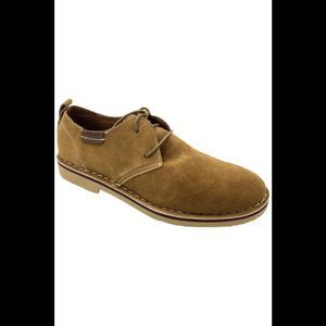 Propet Men's Finn Suede Oxford Shoes Tan - Medium